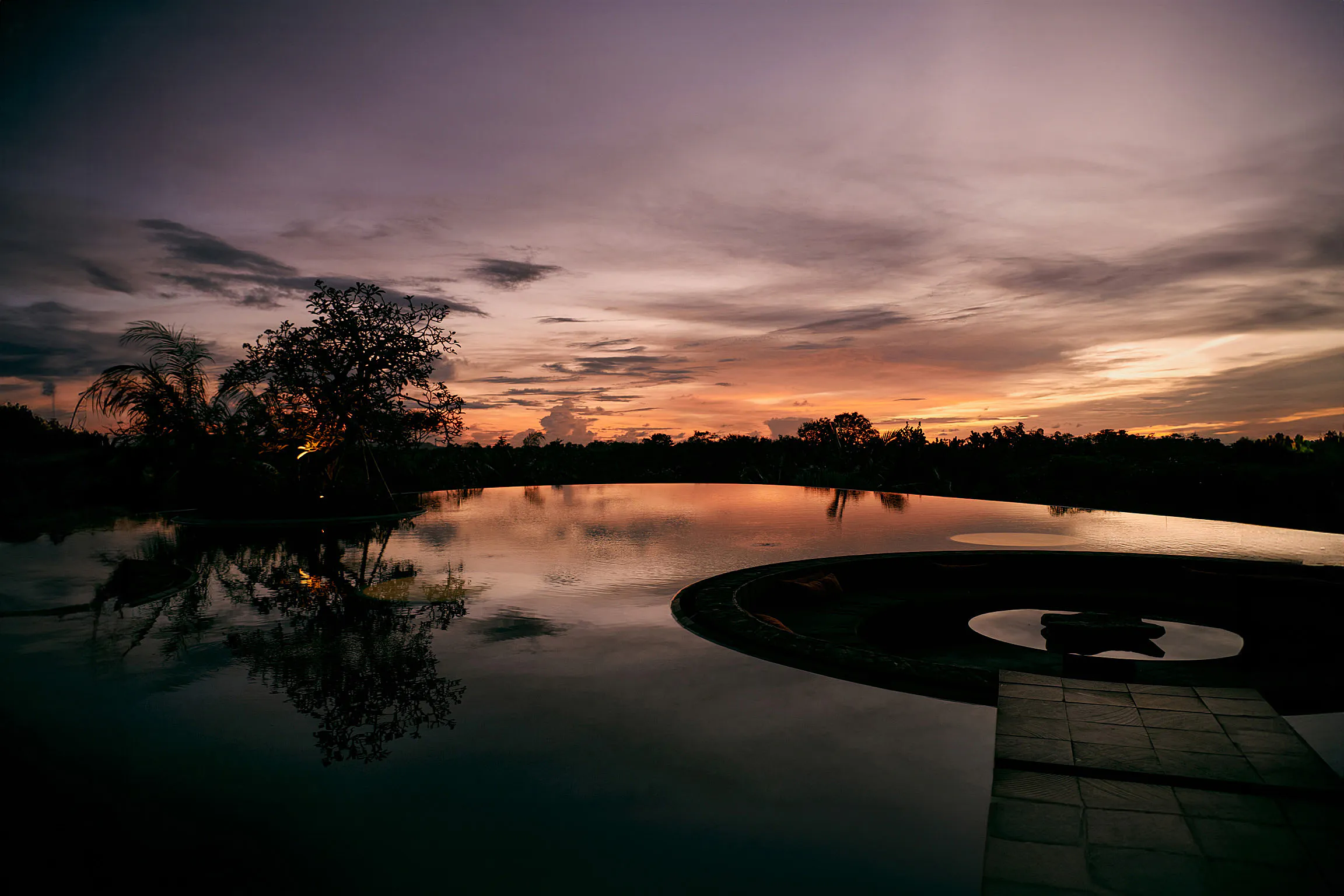 RIMBA by AYANA Bali — suite lounge opening to the forest