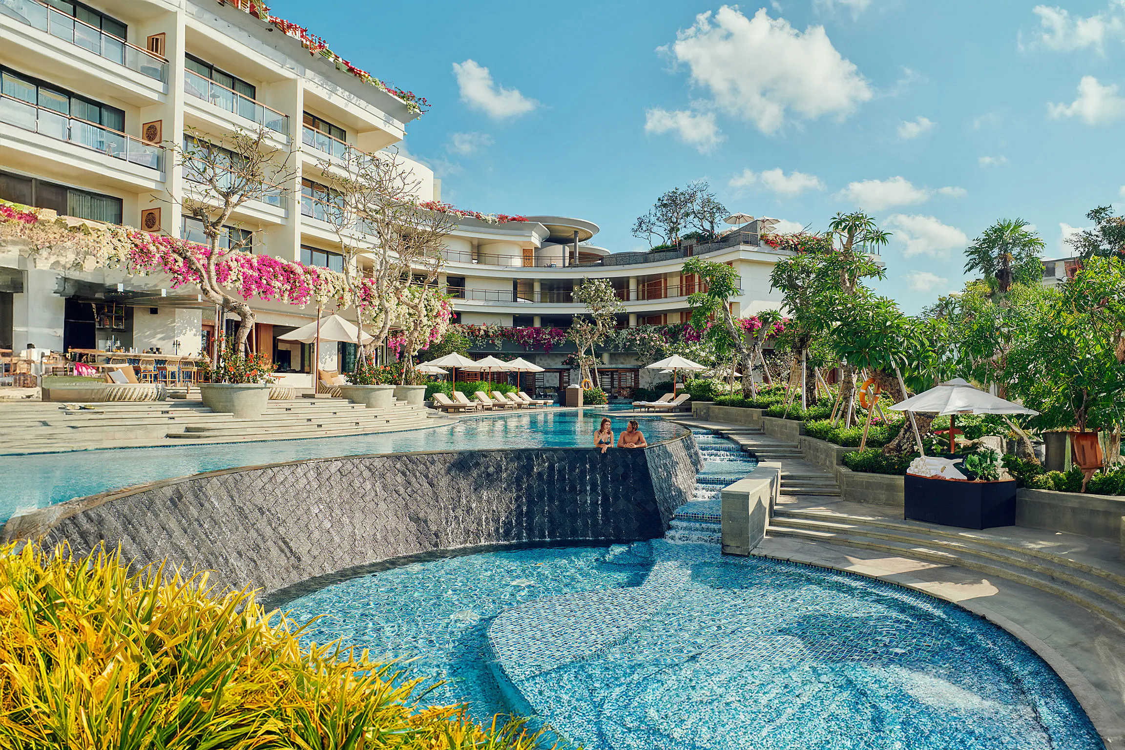 AYANA Segara Bali — guest room with ocean vista