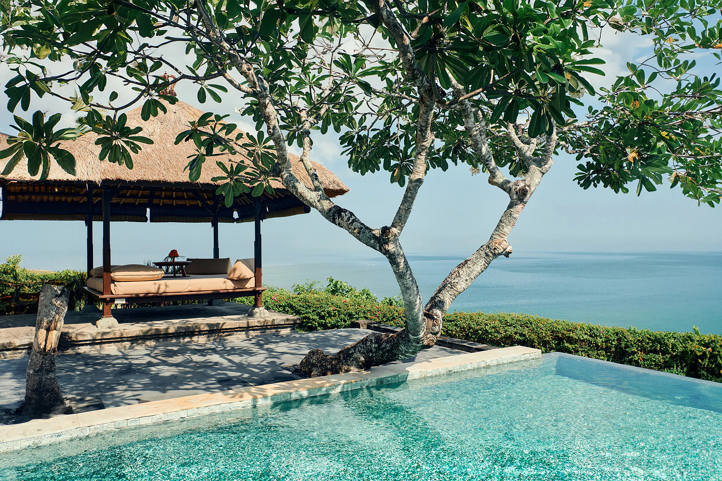 AYANA Villas Bali — cliffside bale with sweeping ocean views
