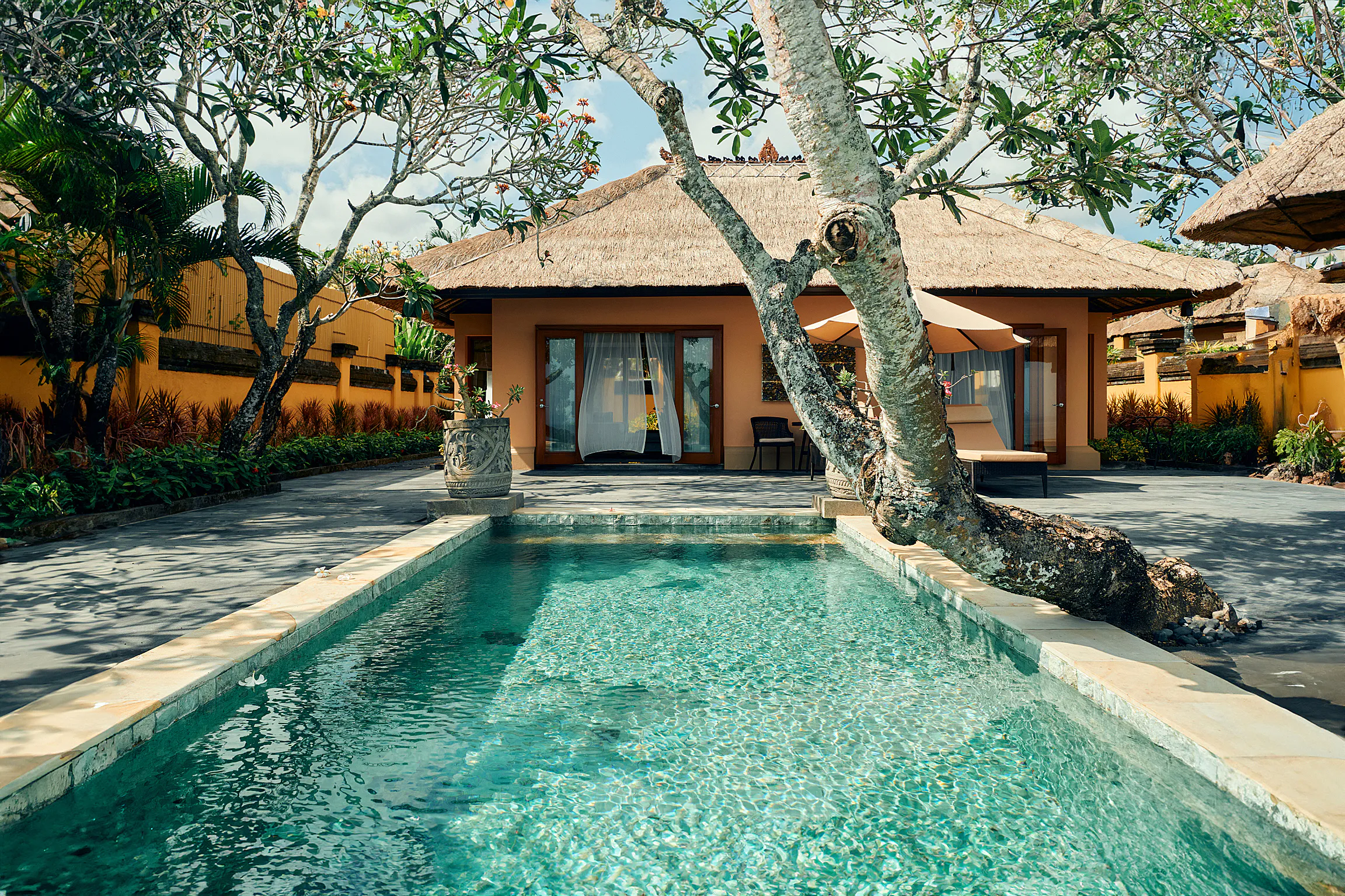 AYANA Villas Bali — villa exterior and plunge pool