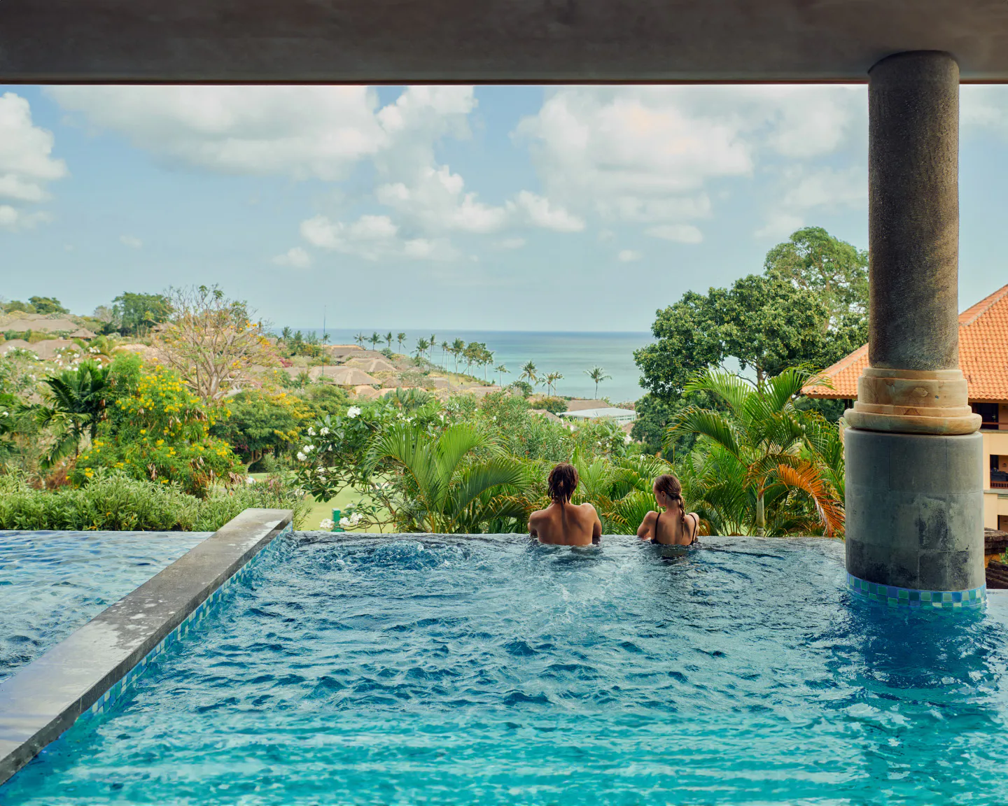 Holistic head treatment at AYANA Spa