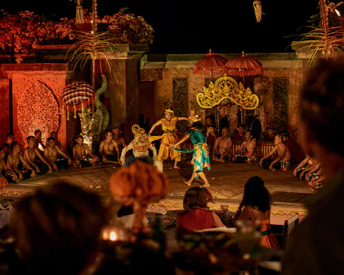 Balinese dance performance at Kampoeng Bali