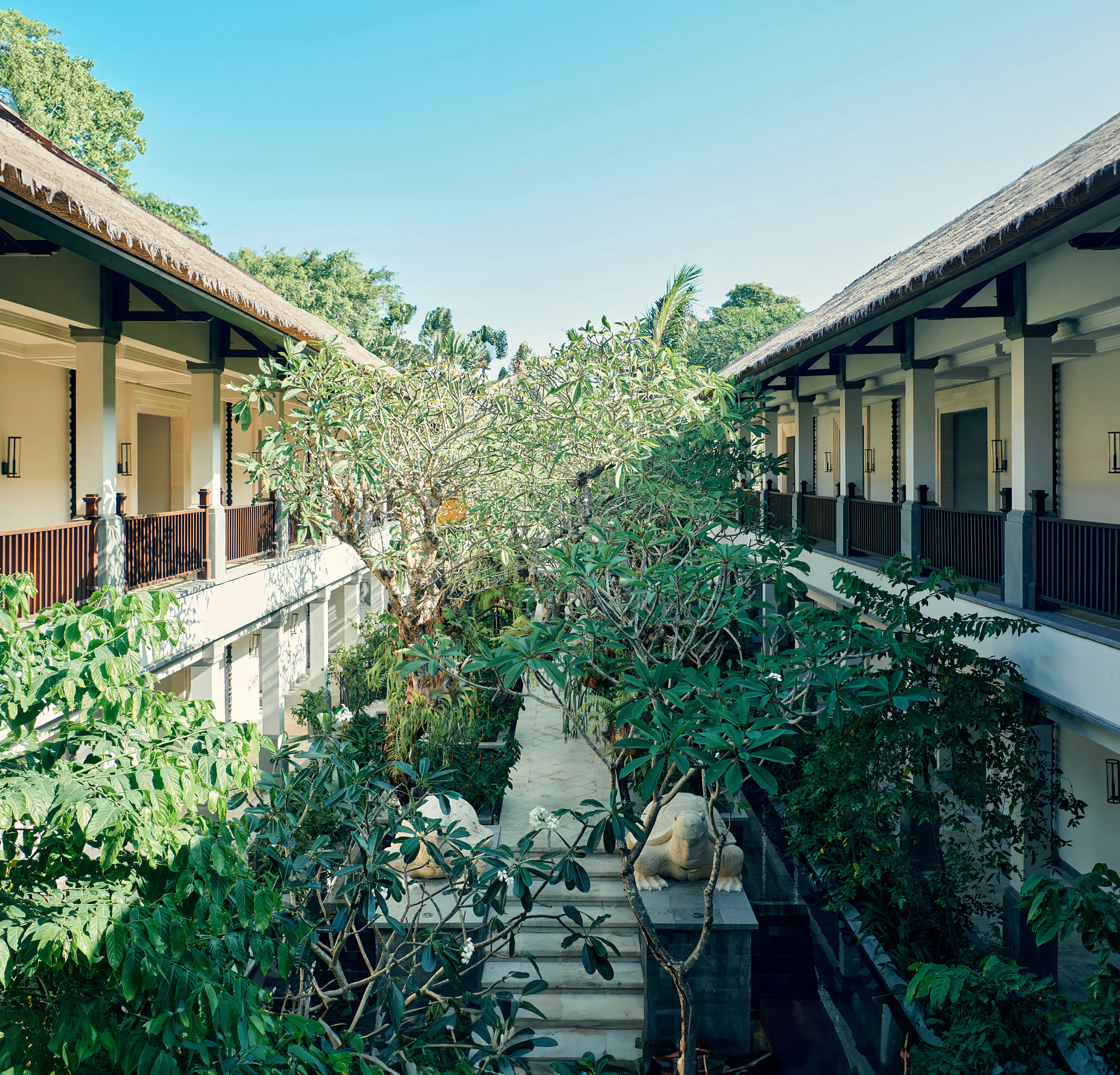 Serene spa scenery at AYANA Bali